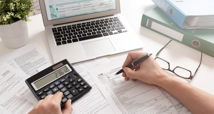 Filing taxes and reviewing deductions 
